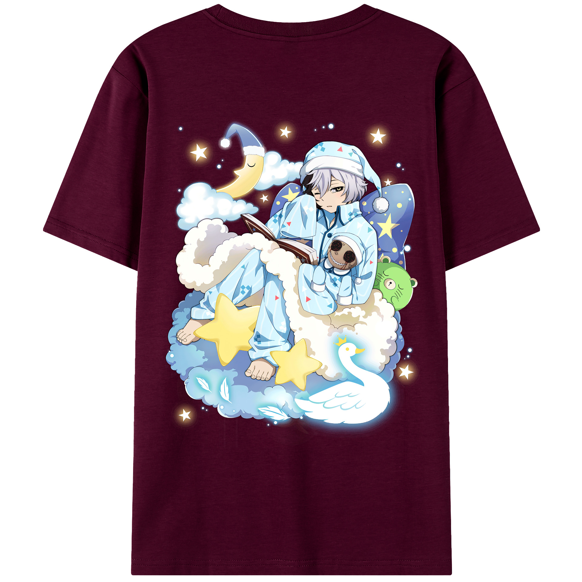（画像用） 文豪ストレイドッグス Bungo Stray Dogs レディース半袖Tシャツ(バックプリント)